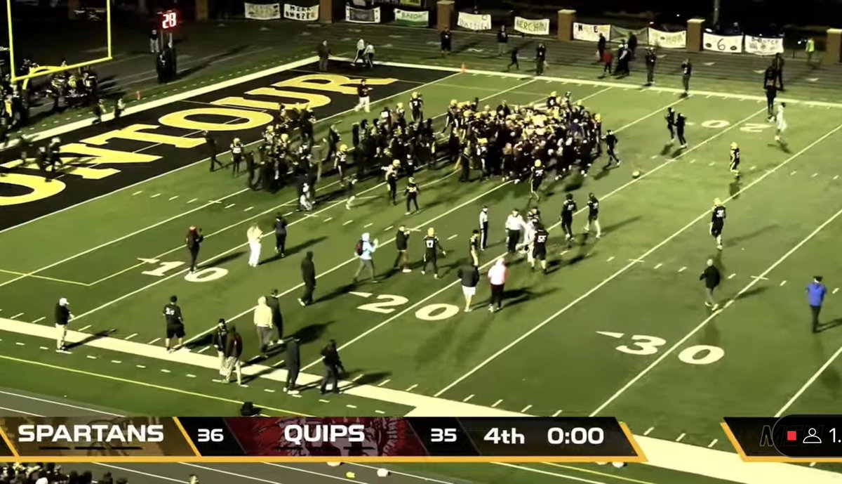 Oh good Lord!!!! Let’s go Montour!!!! 🖤💛🏈 What a game!!! Awesome job <a href="/MontourFootball/">Montour Football</a>
