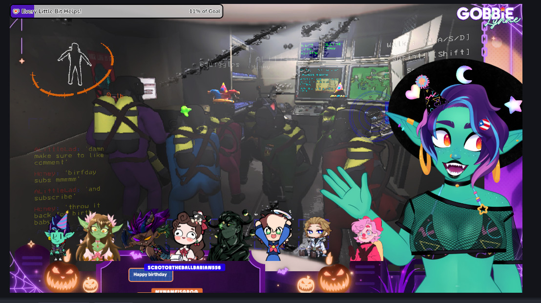 GobbieLynne's tweet photo. I had such an amazing Birthday! It was the first Big collab that Ive hosted since the surgery. Its been such a hard year &amp; being able to spend some time screaming and laughing with my friends was just what I needed! I feel so happy and loved. Thank you all so much 💜 https://t.co/Ekxcp4G9IH