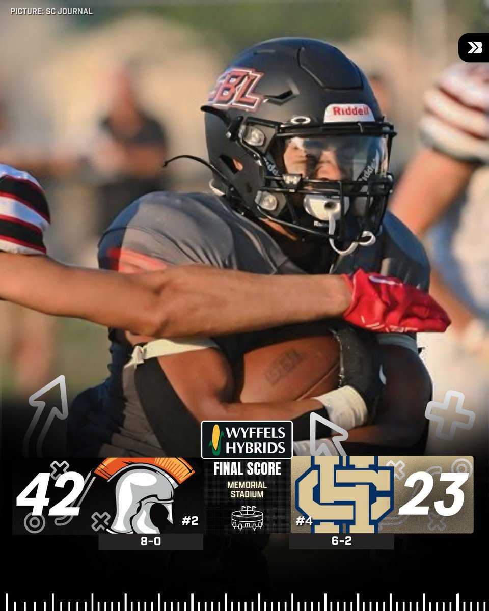🚨FINAL SCORE🚨

#2 SBL WITH A MASSIVE WIN OVER #4 BISHOP HEELAN 🔥

#iahsfb | 📸: Sioux City Journal