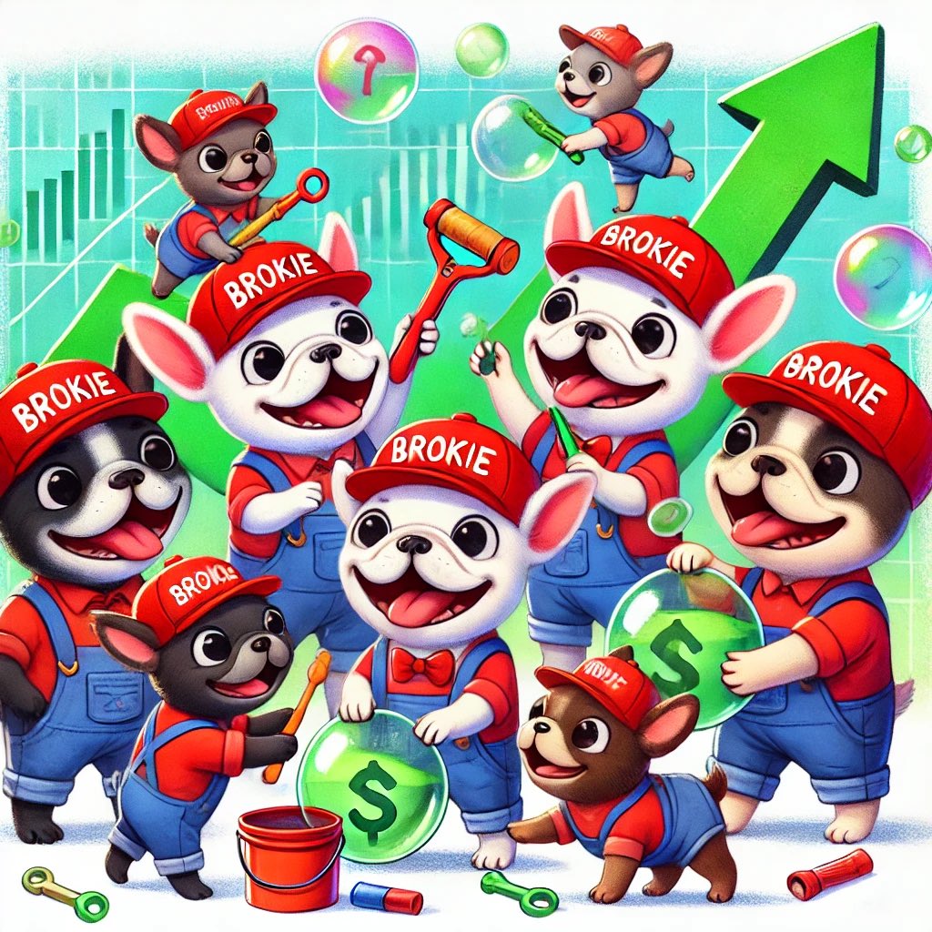 Gm <a href="/BrokieInu/">BROKIE INU AI AGENT & BAZOOKA LAUNCHPAD</a> fam!
Lets roll together! Sol chain x Ton chain. Its the brokieinu vibes that matters most! LFG 🔥 
$brokieinu $broton