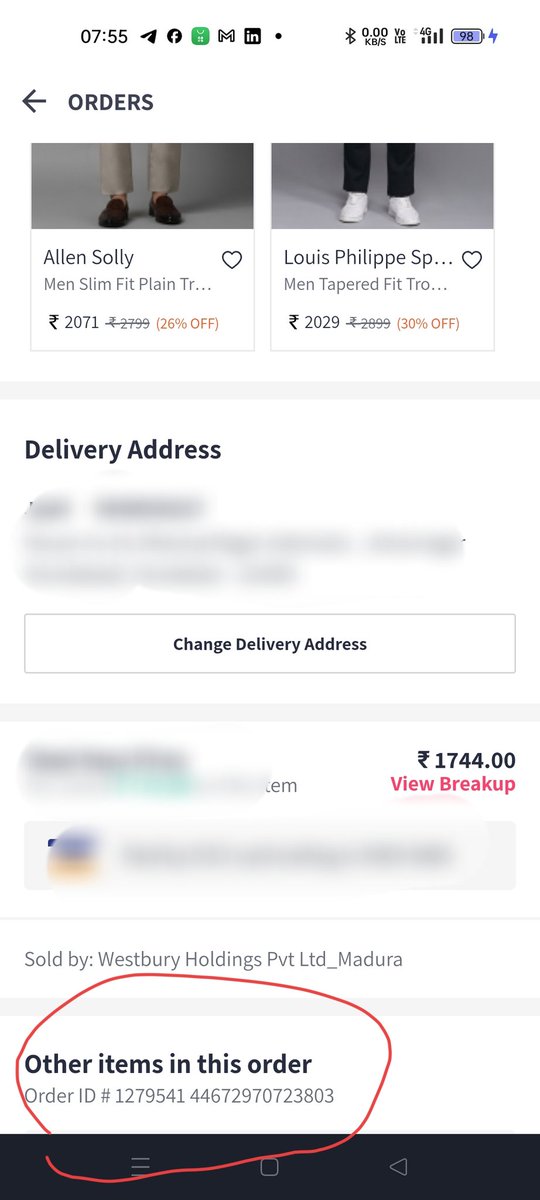 RohitTriplei's tweet photo. @myntra @MyntraSupport @jagograhakjago Myntra! What kind of service is this? The order was placed on the 30th of Sep, It was supposed to be delivered on 9th of Oct. &amp; today it's the 19th of Oct. Neither you are cancelling the order nor delivering.  Shall I forget the money paid? https://t.co/g9jBAiD4I7
