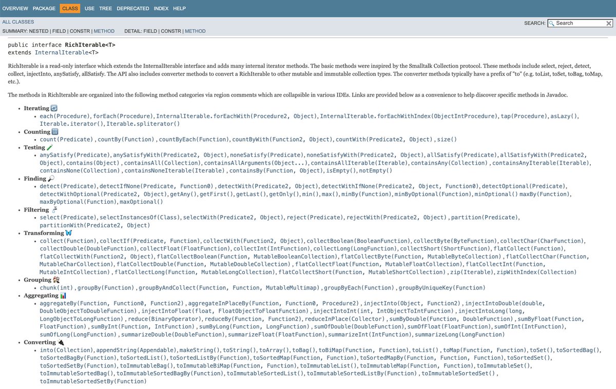 Donald Raab (@thedonraab) on Twitter photo I've been writing a book on <a href="/EclipseCollect/">Eclipse Collections</a> this year. The journey has inspired me to think differently about docs. I've been baking some rich A🥧s and working on some new costumes for an interface for Halloween. 🎃 One is more scary than others.👻 Enjoy the preview! 🙏 I've been writing a book on <a href="/EclipseCollect/">Eclipse Collections</a> this year. The journey has inspired me to think differently about docs. I've been baking some rich A🥧s and working on some new costumes for an interface for Halloween. 🎃 One is more scary than others.👻 Enjoy the preview! 🙏