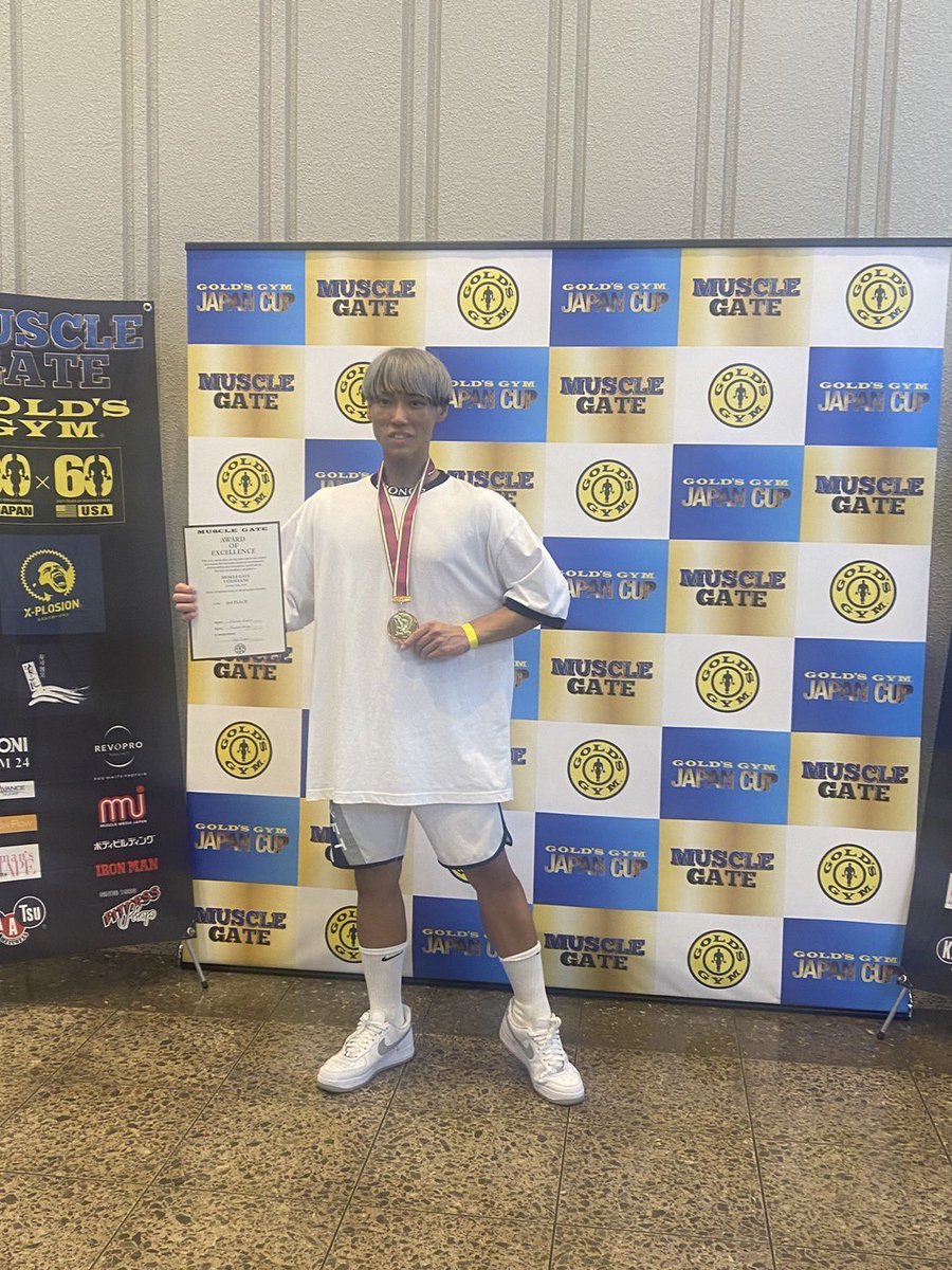 初フィジークコンテスト
🏆しか見てなかったから🥉は悔しい。
さぁ来年に向けてスタートしよう。