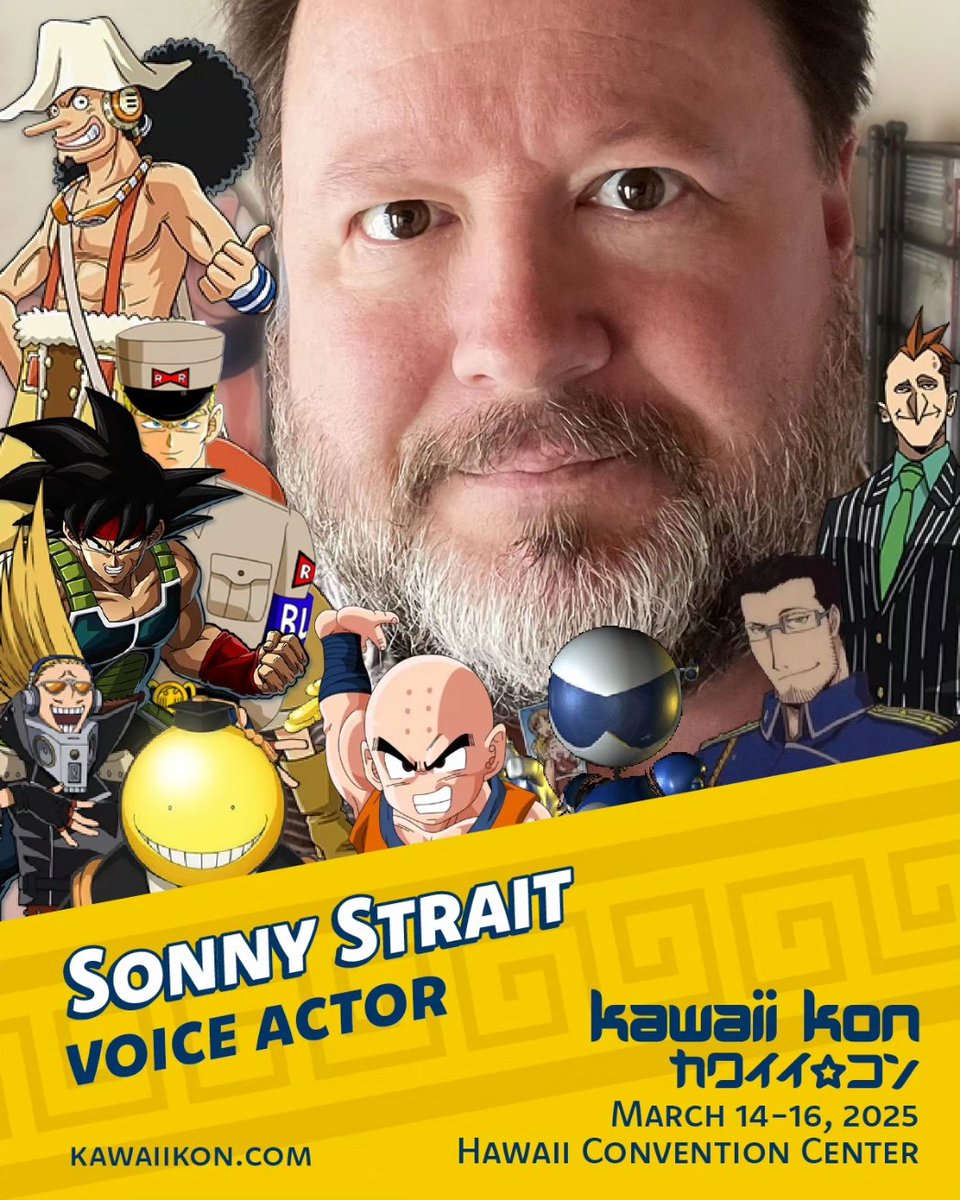 Please welcome our first guests: Colleen Clinkenbeard, Luci Christian, and Sonny Strait, who voice Luffy, Nami, and Usopp from One Piece! This is your chance to meet the voices behind the Straw Hat Pirates!

Get your Kawaii Kon membership today at kawaiikon.com