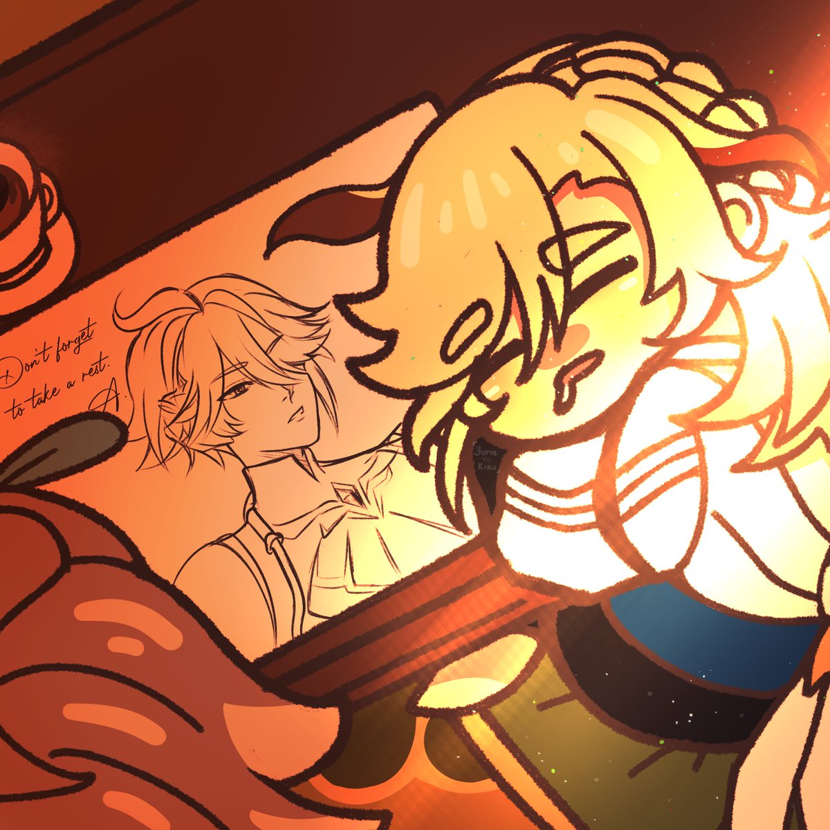 Day 18 | Sketch
I've been drawings chibis so much that I think I forgot my own style... Uh oh...

#haikaveh #kavetham #hkvhthmtober24