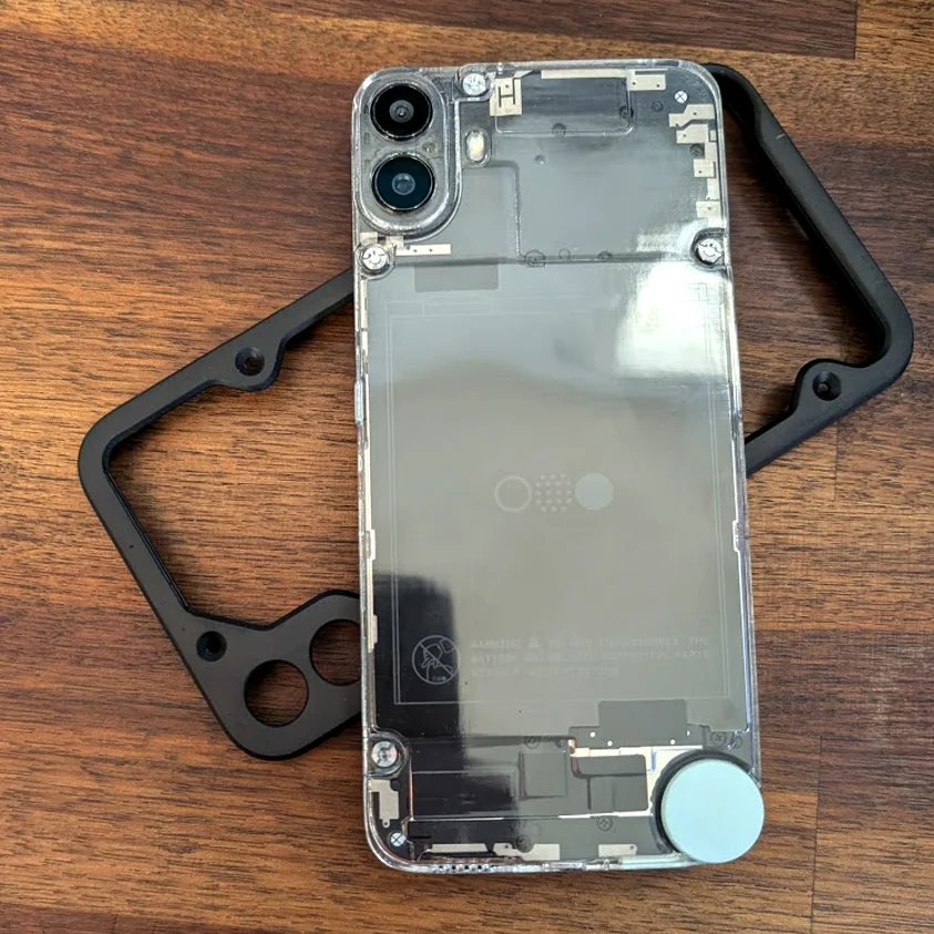 NothingNewsroom's tweet image. A Fan u/cruz- shared his Custom Printed Transparent Case for the CMF Phone 1 on Reddit, which looks sleek! 🔥
Check out the 3D printed model here: cults3d.com/en/3d-model/ga…
What do you think of custom phone cases? 😎
#CMFPhone1 #3DPrinting #TechDesign #CMFbyNothing #CMFPhone