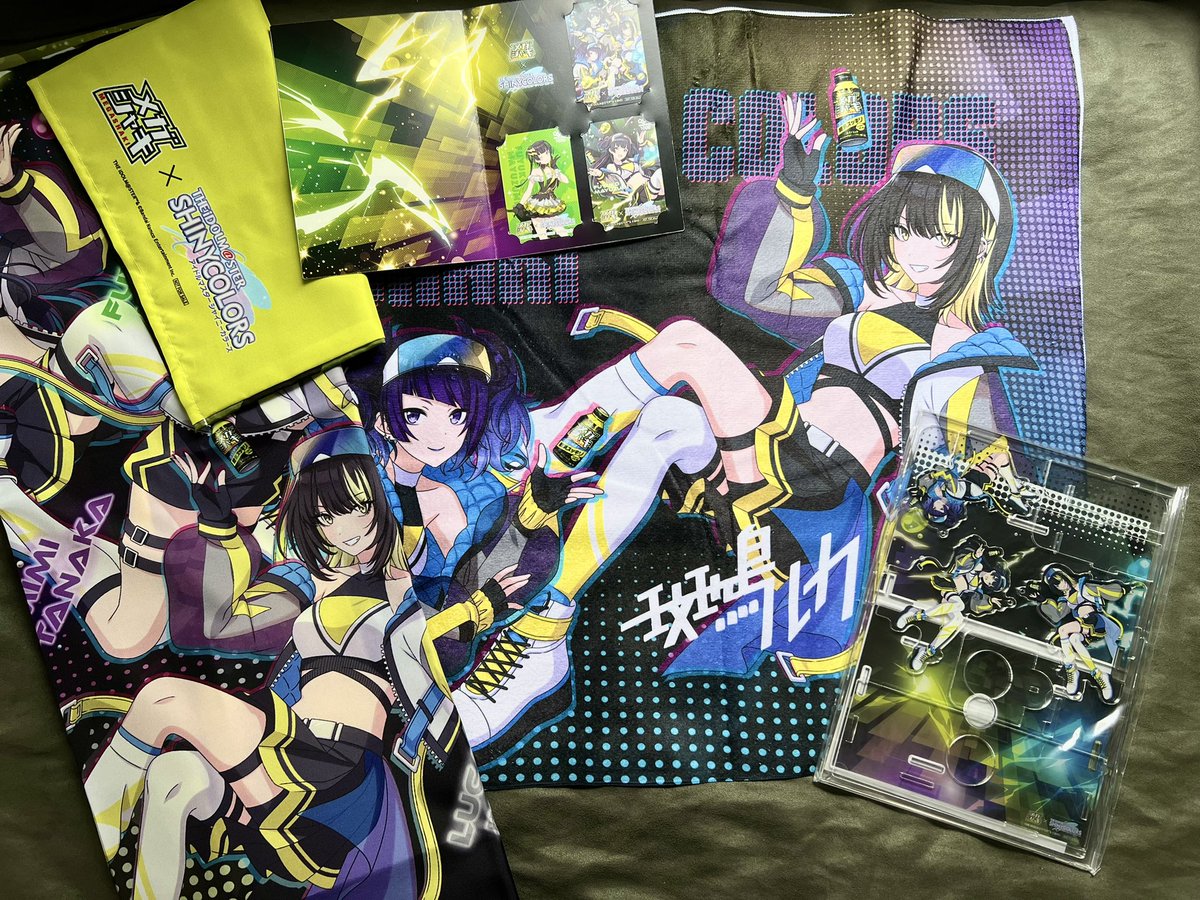 メガシャキ×シャニマスキャンペーンの賞品が届きました 