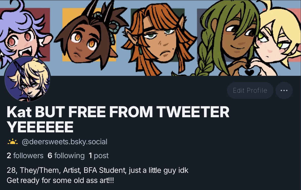 deersweets's tweet photo. So, I may have joined another blue website, potentially https://t.co/RzKPEDqwQJ