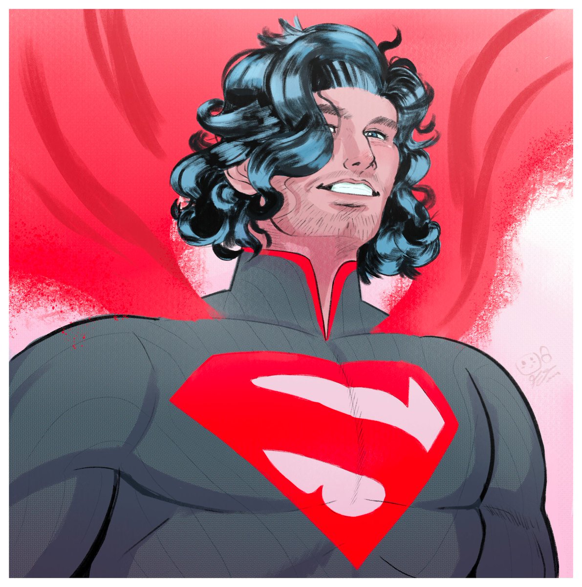 "Even Through Absolute Darkness, Light Shines Through"

A lil Absolute Superman doodle