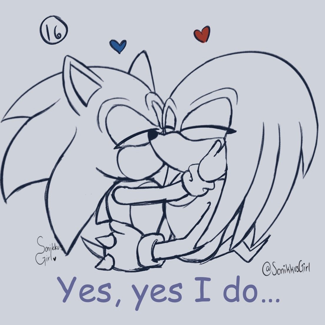 SonikkusGirl's tweet photo. 💙 Sonknux Week - Day 4 Your Choice: Suprise Final Part ❤️

#Sonknux #Sonuckles #Knuxonic #Sonknuxweek @sonknuxweek https://t.co/9v86p2OL73