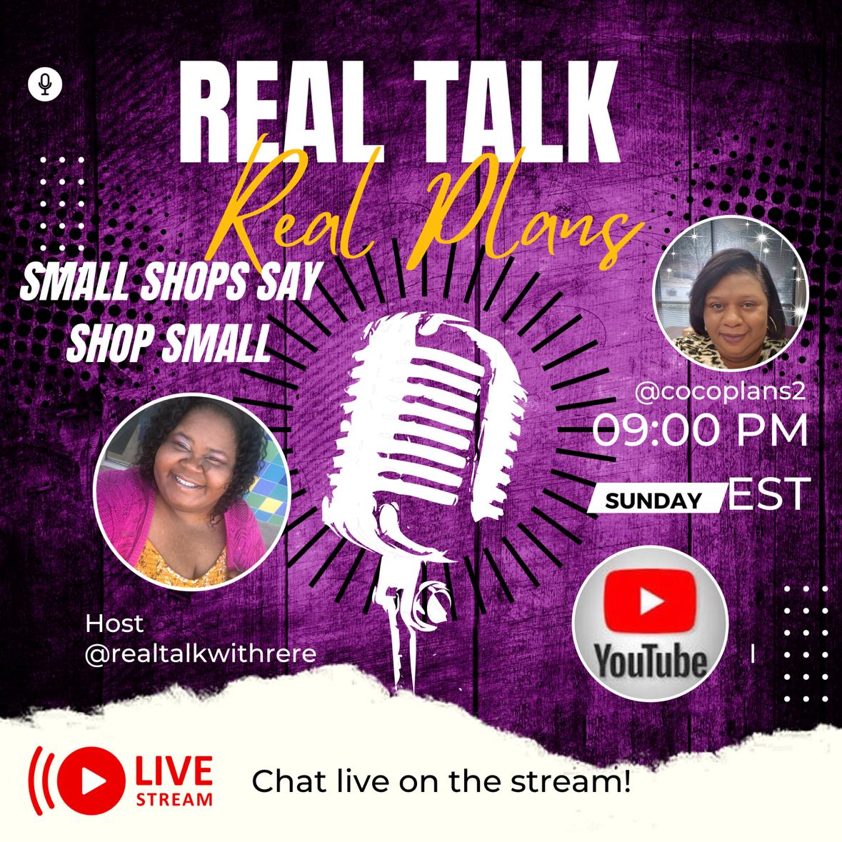 scrapcraftastic's tweet photo. The beginning of the shopping season is upon us &amp; lots of our favorite sticker shops are begging us to shop small this holiday season. Let’s talk about it. 

Don't miss REAL TALK REAL PLANS Sun 10.20.2024 @ 9PM ET.

Subscribe NOW! Don't miss it! https://t.co/fZPorWDBAy https://t.co/hPOmbeJQhT
