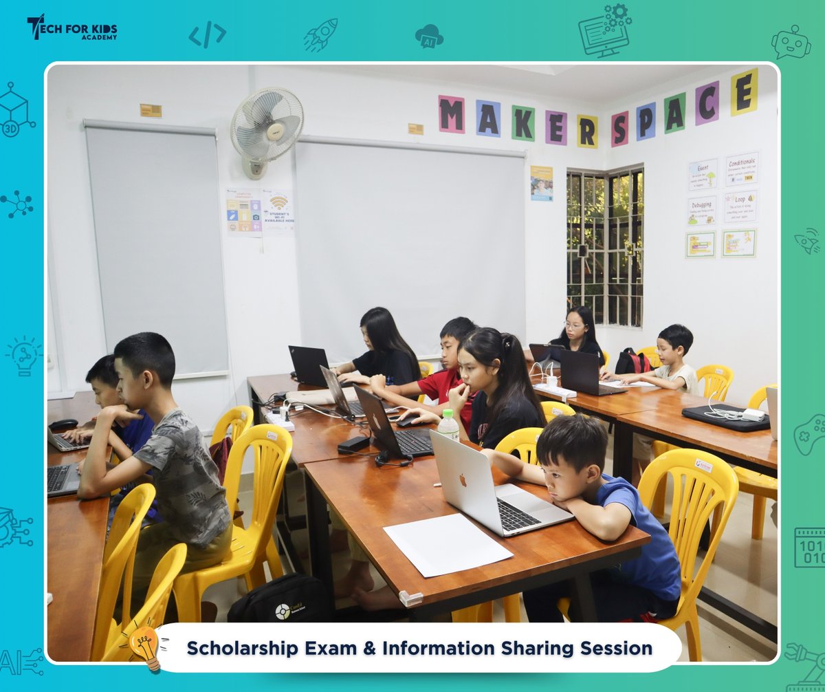 TechforKidsAcad's tweet image. A huge thank you to all the parents who registered their children for our scholarship exam! We&apos;re so excited to welcome our new students this term. #TechForKidsAcademy