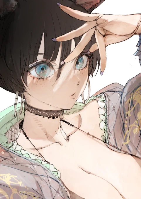 自分の好きなものを詰め込むとこんな絵しか描けない 