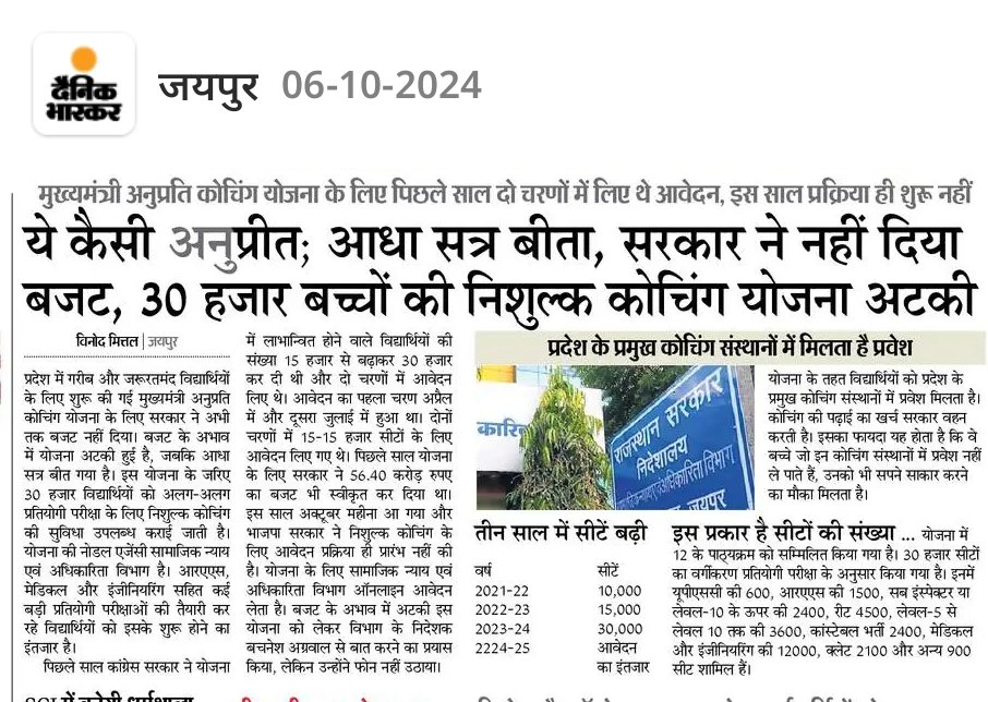 Amt0057's tweet photo. विदेशी में घूमने के लिए तो पैसे होते है 
विभागों में बजट खत्म 
क्या हु डबल इंजन सरकार का
फेल डबल इंजन सरकार 
@BhajanlalBjp @BJP4India @RajCMO @DrKirodilalBJP @KumariDiya https://t.co/zDviE5ASJ2