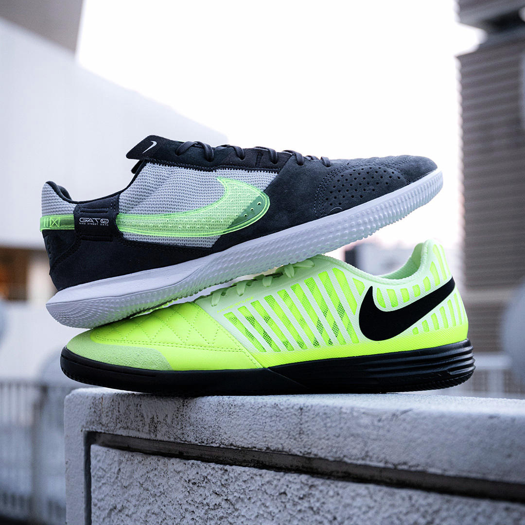 ナイキルナガトIIフットサルイエロー26.5センチ日本未発売ルナガト2