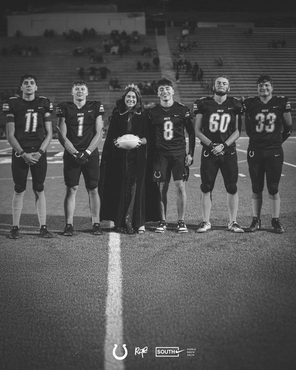 Pueblo South Football (@pueblosouthfb) on Twitter photo π
ππππ.
Homecoming is always an honor for us. We never take Colt Nation for granted. Congratulations to homecoming queen Delaney Doverspike, as well as the homecoming court.
Caeden Herrera (<a href="/CaedenHerrera/">Caeden Herrera</a>) throws 4 TDs, 2 to David Dietz, and Namon Robinson and Jake π
ππππ.
Homecoming is always an honor for us. We never take Colt Nation for granted. Congratulations to homecoming queen Delaney Doverspike, as well as the homecoming court.
Caeden Herrera (<a href="/CaedenHerrera/">Caeden Herrera</a>) throws 4 TDs, 2 to David Dietz, and Namon Robinson and Jake