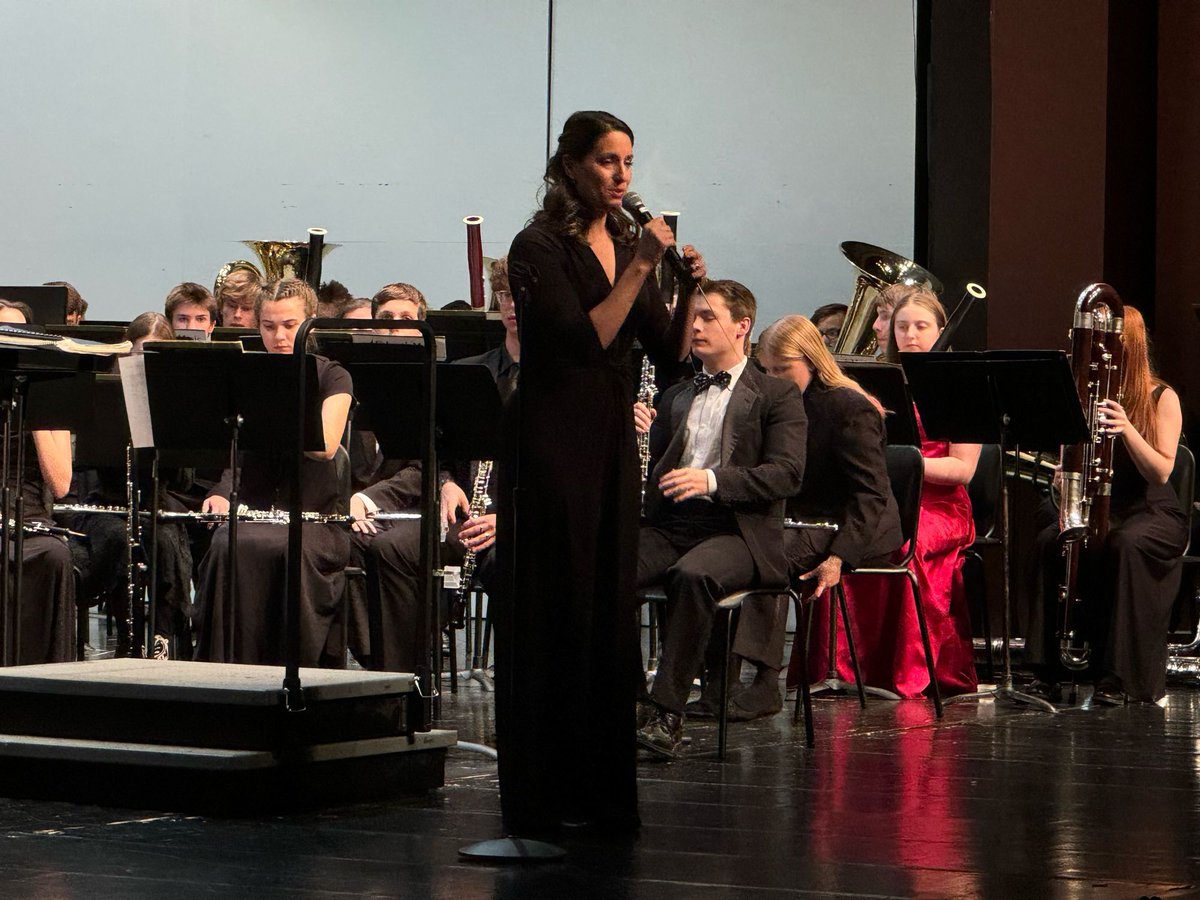 GFPSMusicandArt's tweet photo. 2024 All-State Band under the direction of Dr. Patricia Cornett. Such fun literature from this group! I really liked the Steam Punk Suite. https://t.co/xIKr3MIFDO