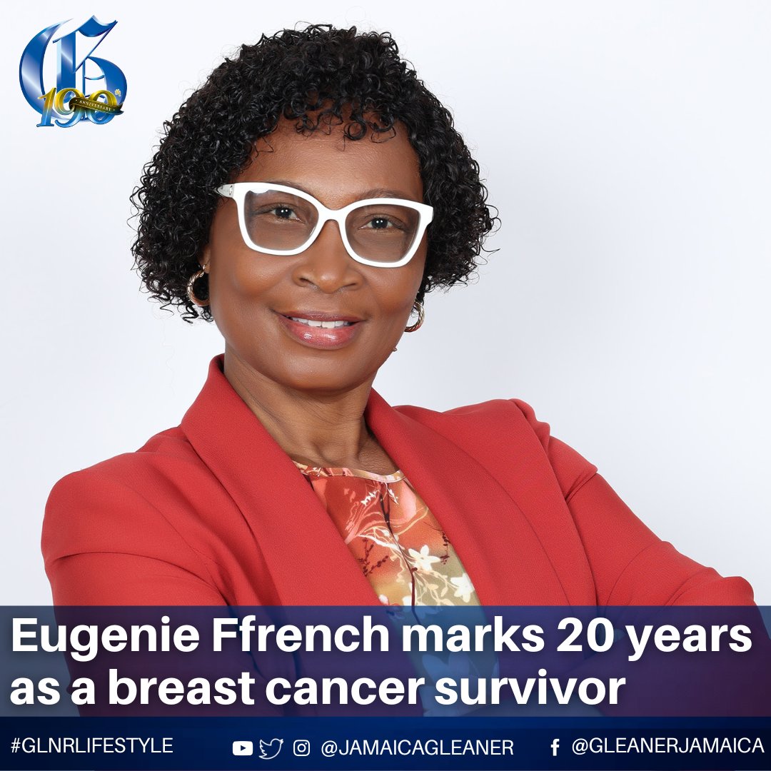 JamaicaGleaner's tweet photo. In 2003, as Eugenie Ffrench lay in bed, an unexpected moment would alter the course of her life forever. With a passing touch, her hand grazed over her right breast, and there it was – a thickening that felt out of place. 

Read more: https://t.co/FxOnEgdWIr #GLNRLifestyle https://t.co/VUpeHKkqc2