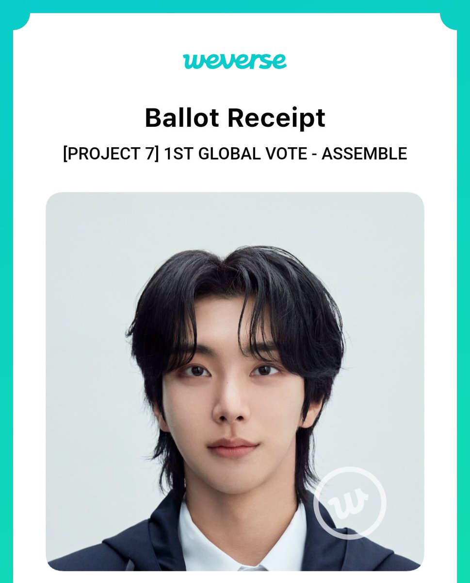 프로젝트 7 투표 
📌투표 기간 : 10월 18일 ~ 11월 2일 오전 7시 (KST)
📌투표 방법 : go.weverse.io/qt3S/xb0bxbfz
1. 개인 투표 - 응원하는 연습생 7명에게 투표해 주세요!
2. 조립 투표 - 14명의 연습생을 조립하여 ‘당신의 아이돌’을 완성해 주세요!

📌투표 안내사항
- 1일 1회 투표 가능하며, 매일