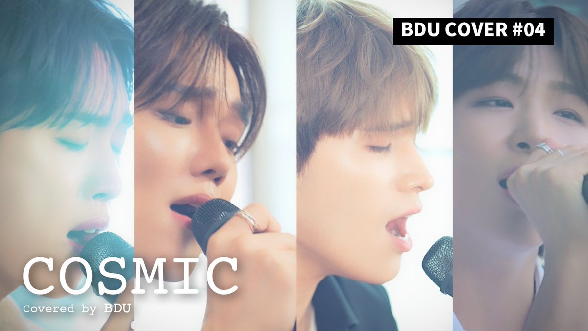 BDU4official's tweet photo. [🎥]#BDU_COVER
Red Velvet(레드벨벳) - Cosmic Cover by BDU

🔗 https://t.co/6izghOv9iE

#BDU #비디유 #BITSAEON #빛새온 #SEUNGHUN #승훈 
#JAYCHANG #제이창 #KIMMINSEO #김민서 https://t.co/7u33EqmxbC