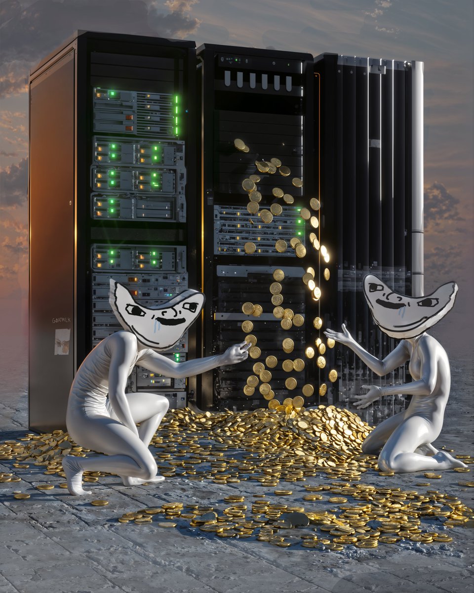 beeple's tweet image. TRUTH TERMINAL