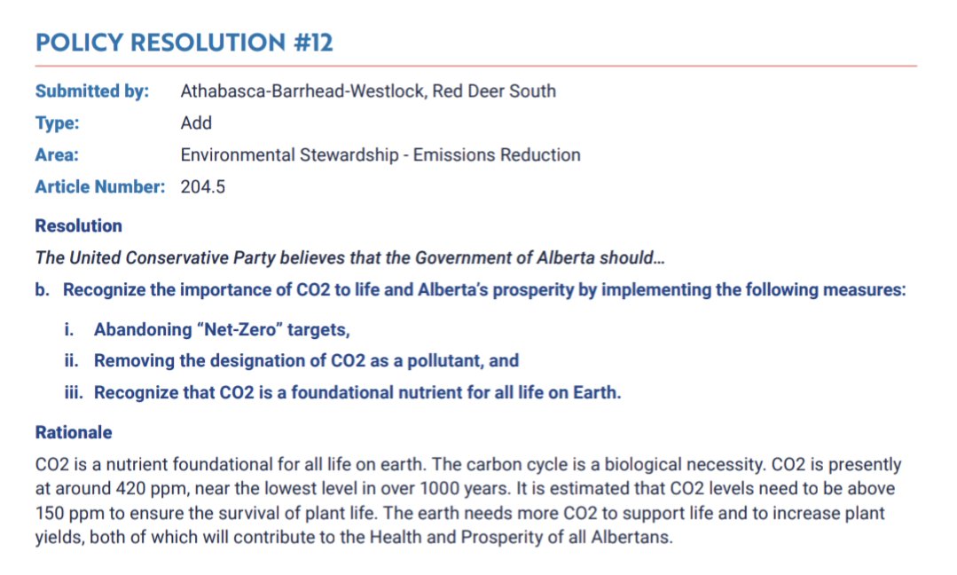 SGBarbour's tweet photo. The woke carbon accounting mind virus will end. Alberta UCP takes the first rational stand on carbon accounting!! #learntocoal https://t.co/3XNt6JB9DX