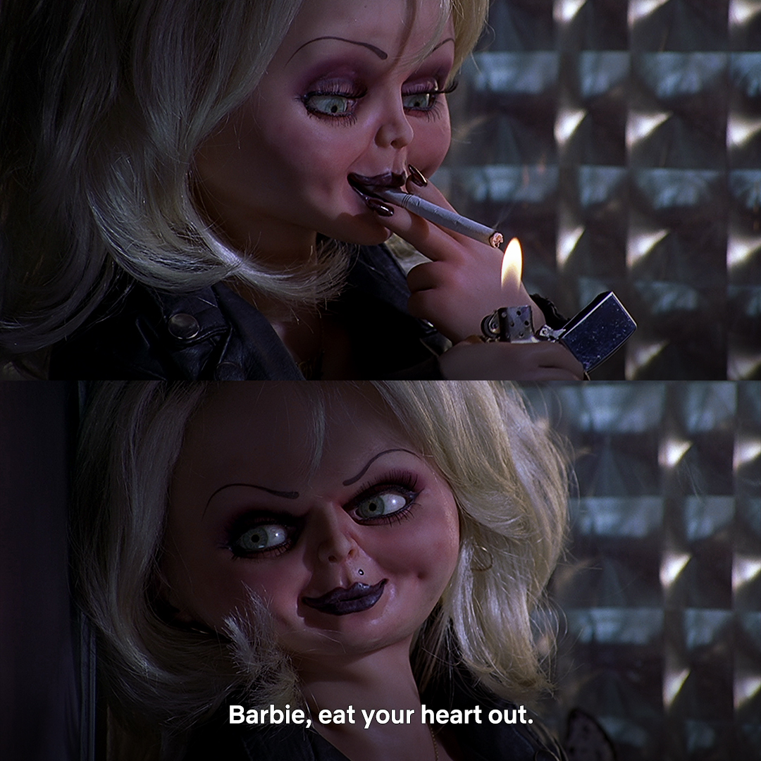 netflix's tweet photo. Bride of Chucky (1998) https://t.co/L0WplMQOp2