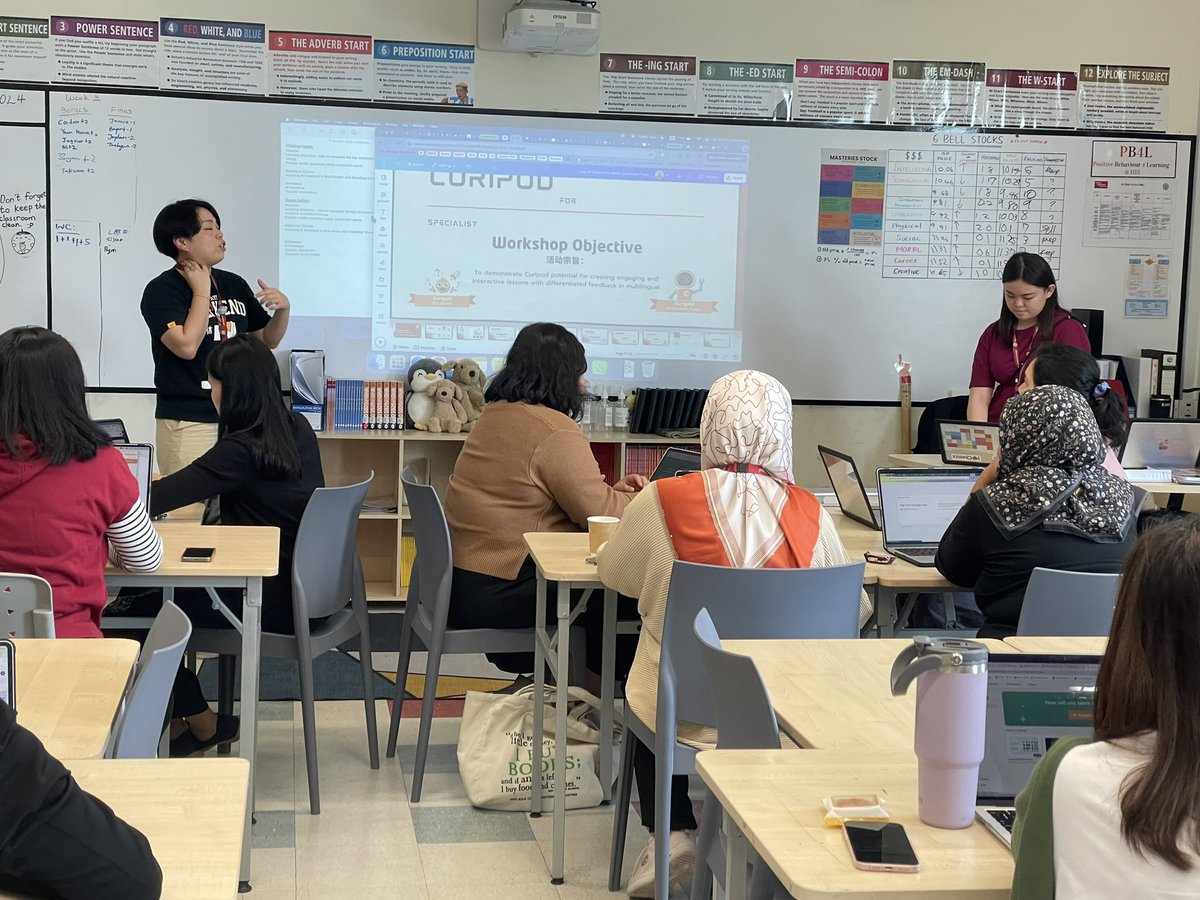 esthersspw's tweet image. Just completed an amazing AI differentiation training with our teachers! Great collaboration with @LingLitWong . Fantastic job, Ethan Raj and a big thanks to @ShumitaR for making it happen! #AI #Education #his_learning @InnovationHIS