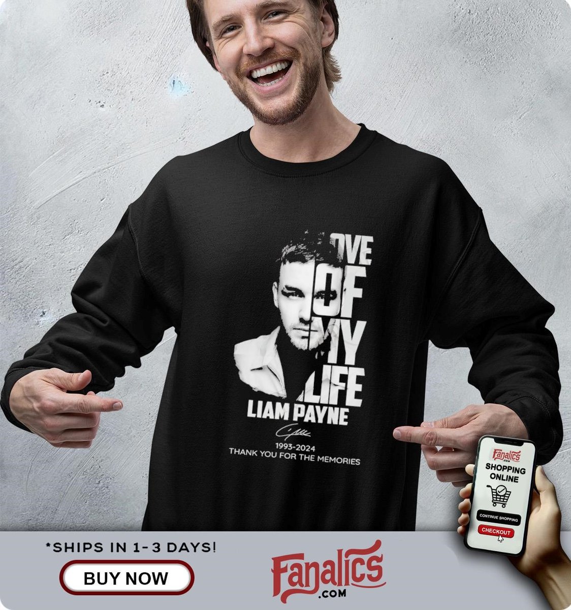 pump_brc20's tweet image. 💖🎤 Celebrate the journey of Liam Payne with the "Love of My Life 1993-2024 Thank You for the Memories" T-shirt! Perfect for dedicated fans who want to honor his legacy in style. 🌟🔥

fanalics.com/product/love-o…

#LiamPayne #ThankYouForTheMemories #DedicatedFans #PopMusic #Legacy