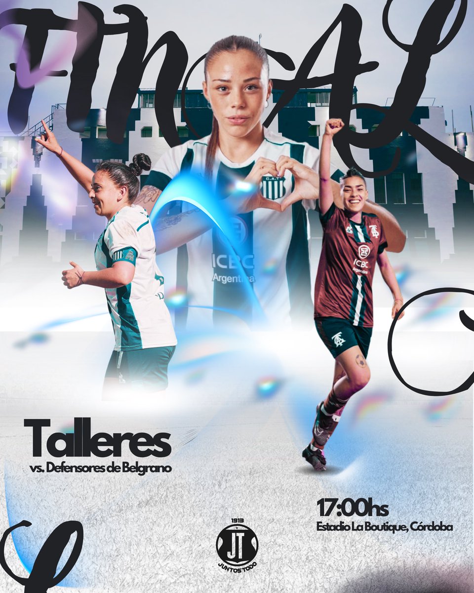 𝐋𝐀 𝐆𝐑𝐀𝐍 𝐅𝐈𝐍𝐀𝐋 !!
Las Matadoras van por el gran sueño..
Hoy todos a casa para alentarlas 💪🏼

⏰ 17𝐇𝐬. 
💙 𝐓𝐚𝐥𝐥𝐞𝐫𝐞𝐬 𝐯𝐬 𝐃𝐞𝐟. 𝐝𝐞 𝐁𝐞𝐥𝐠𝐫𝐚𝐧𝐨
📍𝐋𝐚 𝐁𝐨𝐮𝐭𝐢𝐪𝐮𝐞 𝐝𝐞 𝐁𝐚𝐫𝐫𝐢𝐨 𝐉𝐚𝐫𝐝𝐢𝐧

#matadoras #lafinal #juntastodo