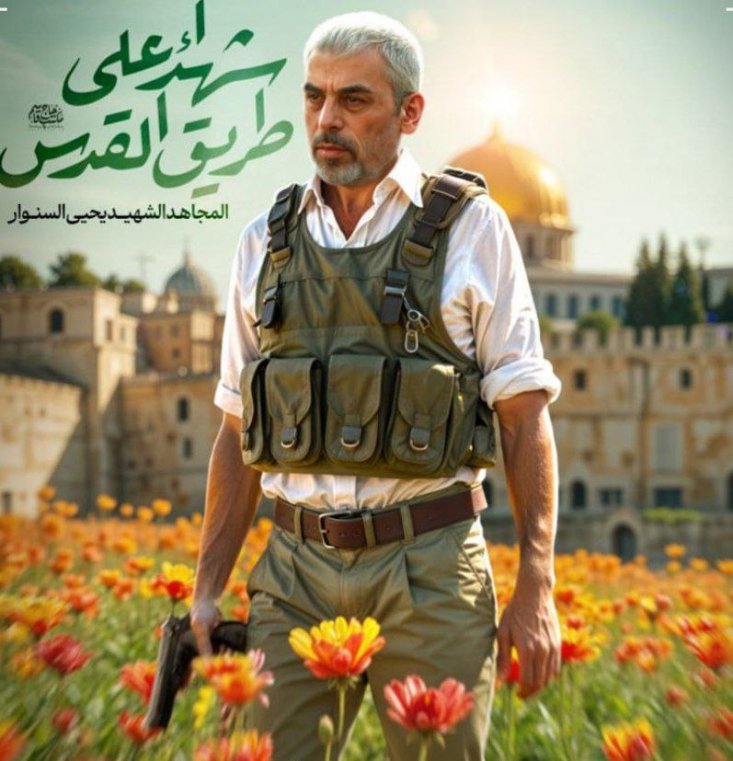 ro_salam1's tweet photo. A LEADER of the Leaders ... 
Yahya Al-Sinwar 🇵🇸 

#yahyasinwar #HamasChief #HamasFreedomFighters https://t.co/I1BEpT92Mq