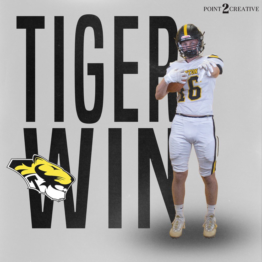 Tigers end the season with a 37-21 win over Monticello! #GoTigers #ThankYouSeniors
