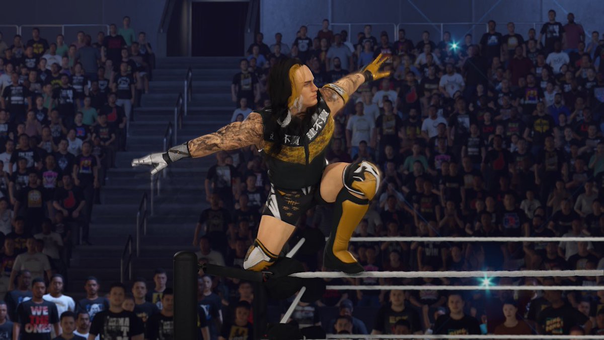 MaxMayhem725's tweet photo. The era of the Skywalker 

Sin City’s favorite son. 
The Renegade of the Ropes 

This is it. A new beginning, we’re gonna write this one in gold. Show up, start a ruckus, and leave the crowd with their money’s worth and thensome. https://t.co/ShE4LeupO3