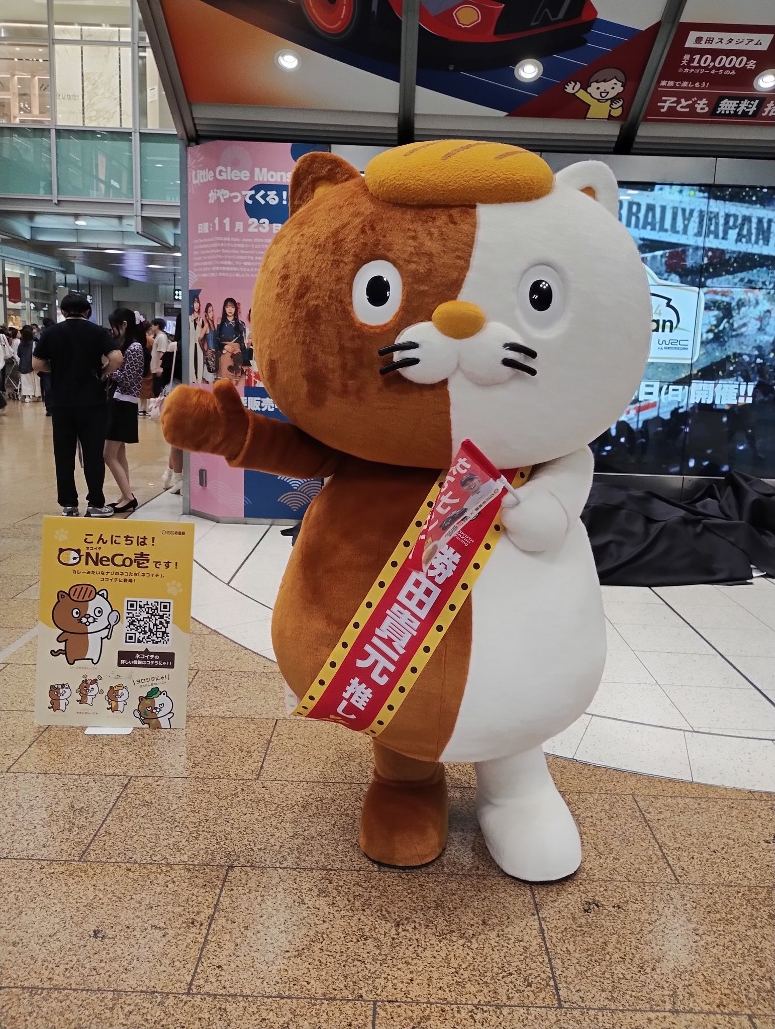 チーズカレーニャ ぬいぐるみ CoCo壱 ネコイチ