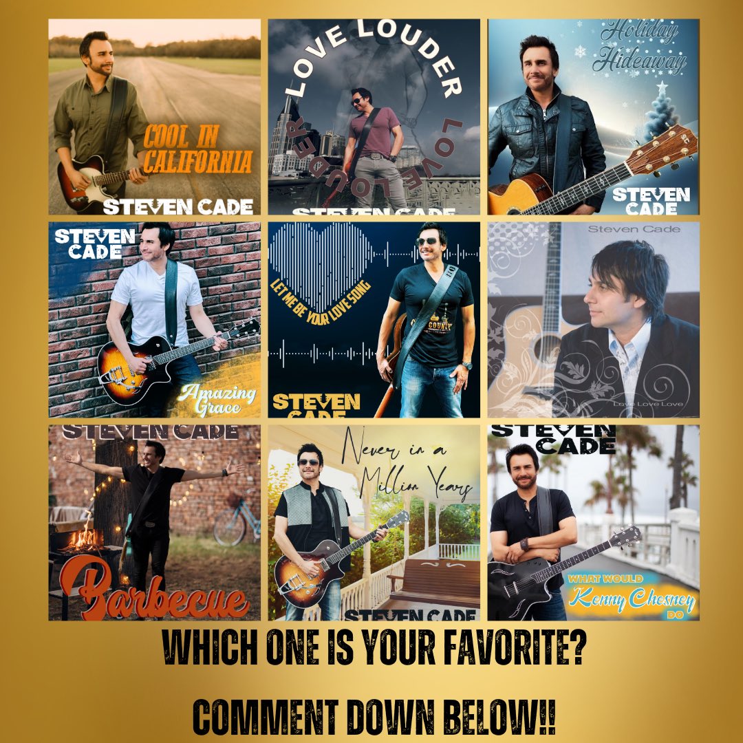 stevencademusic's tweet photo. 🎶✨ Time to take a trip down memory lane! Here's a collage of some of my favorite albums and singles. Now it's YOUR turn—drop a comment below with your favorite one! 👇🎤 Let me know which song or album hits you hardest! 🎧 #MusicMemories #FanFavorites #WhichOneIsYours #BestAlbum #BestSingle #LetsHearIt