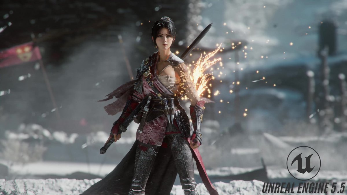 60fps_games's tweet photo. Wuchang: Fallen Feathers, an action RPG set in late Ming China, will use Unreal Engine 5.5 for stunning visuals and smooth performance. Coming to Xbox Series X|S, PC, and Game Pass in 2025. Stay tuned!

@playWUCHANG
#WUCHANG https://t.co/A57emGbefr
