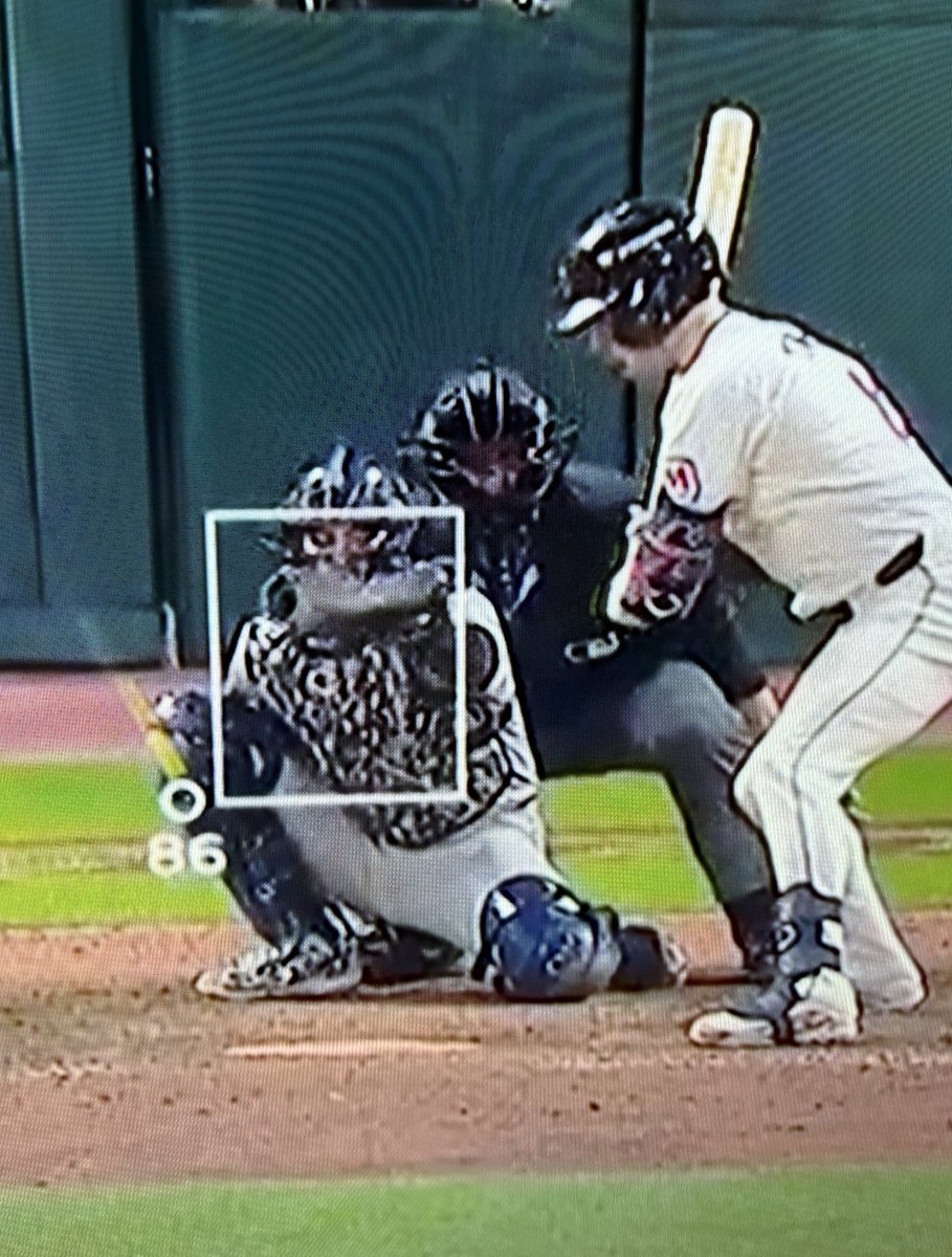ESPN’s K-zone has been around for 20 years, and we’re still accepting this called third strike in the 9th inning of a playoff game? Hey <a href="/MLB/">MLB</a>, either use the strike zone or take it off my TV.