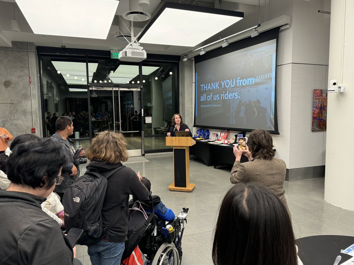 Bobakkabob37's tweet photo. Had a great time tonight at the @SFTRU and @seamlessbayarea #RiderFirstAwards marking an end to the festivities (for now) of #TransitMonth and celebrating all of the folks that participated in the #RideContest https://t.co/5FC7OHPgrm