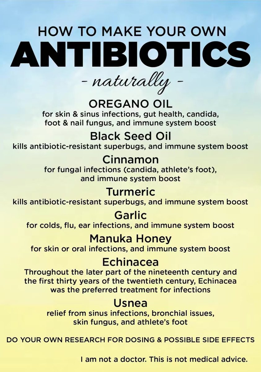 FredsFarm247's tweet photo. How to make your own Antibiotics👇🏽 https://t.co/g1mfvqAnXr