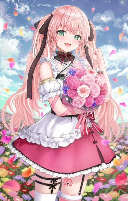 花束 ルミナさん。#ルミナート 