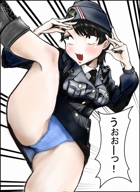 @TCBN_MCYK 梶浦さん描かせてもらいました～🫡
「うぉぉーっ!」
頑張れ梶浦さんっ‼😊 