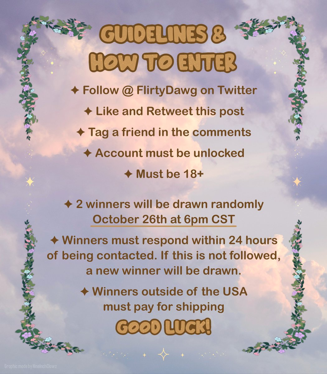 🥳GIVEAWAY 🥳

Winner will get a Pegasus Harvey 8 inch color FAIRY in medium firmness 00-50 Platinum Silicone and your friend in the comment will get a Pegasus Harvey 7 inch color FAIRY in medium firmness 00-50 Platinum Silicone

GOOD LUCK EVERYONE😊