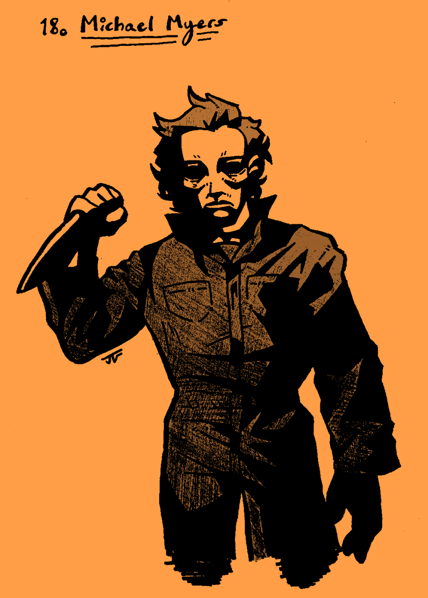 JGtheHost's tweet photo. 🎃DRAW-A-THON🎃
18. Michael Myers

#fanart #Halloween #MichaelMyers https://t.co/TyUl0SBqxd