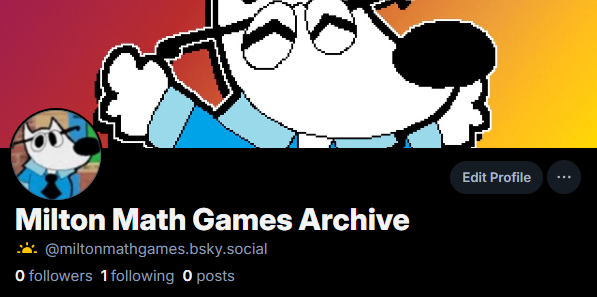 Milton Math Games Archive tweet media