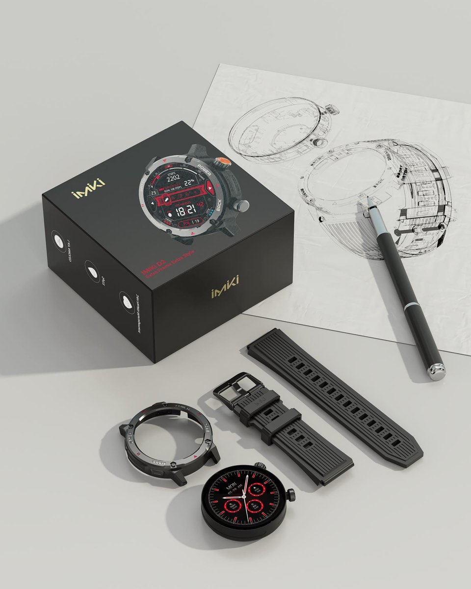 MotionViewBD's tweet image. If you are looking for a rugged watch at a budget friendly price then Imiki D2 is the smartwatch for you ⌚❤

#motionview #foneng #monitora22i #smarttv #t2specialedition #contest #imiki