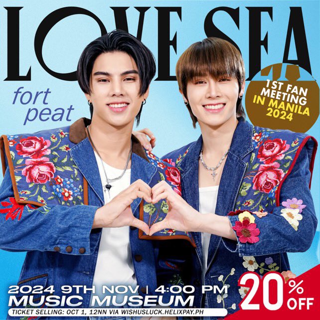 faenclub_'s tweet photo. 🌊Dive into the Deal!🐚

#Babyfeat! Get ready to make waves at #LoveSea1stFMinManila! 🌊✨ 

Seas the day and enjoy 20% off on ALL TIERS, Love, Sea &amp; Wish Pass!

Grab your tickets here https://t.co/8GzNUdK564 🐠💙 Sea you there 🌊

#FortPeat #FortFTS #Peatwasu #ต้องรักมหาสมุทร https://t.co/6Xrdz27uxr