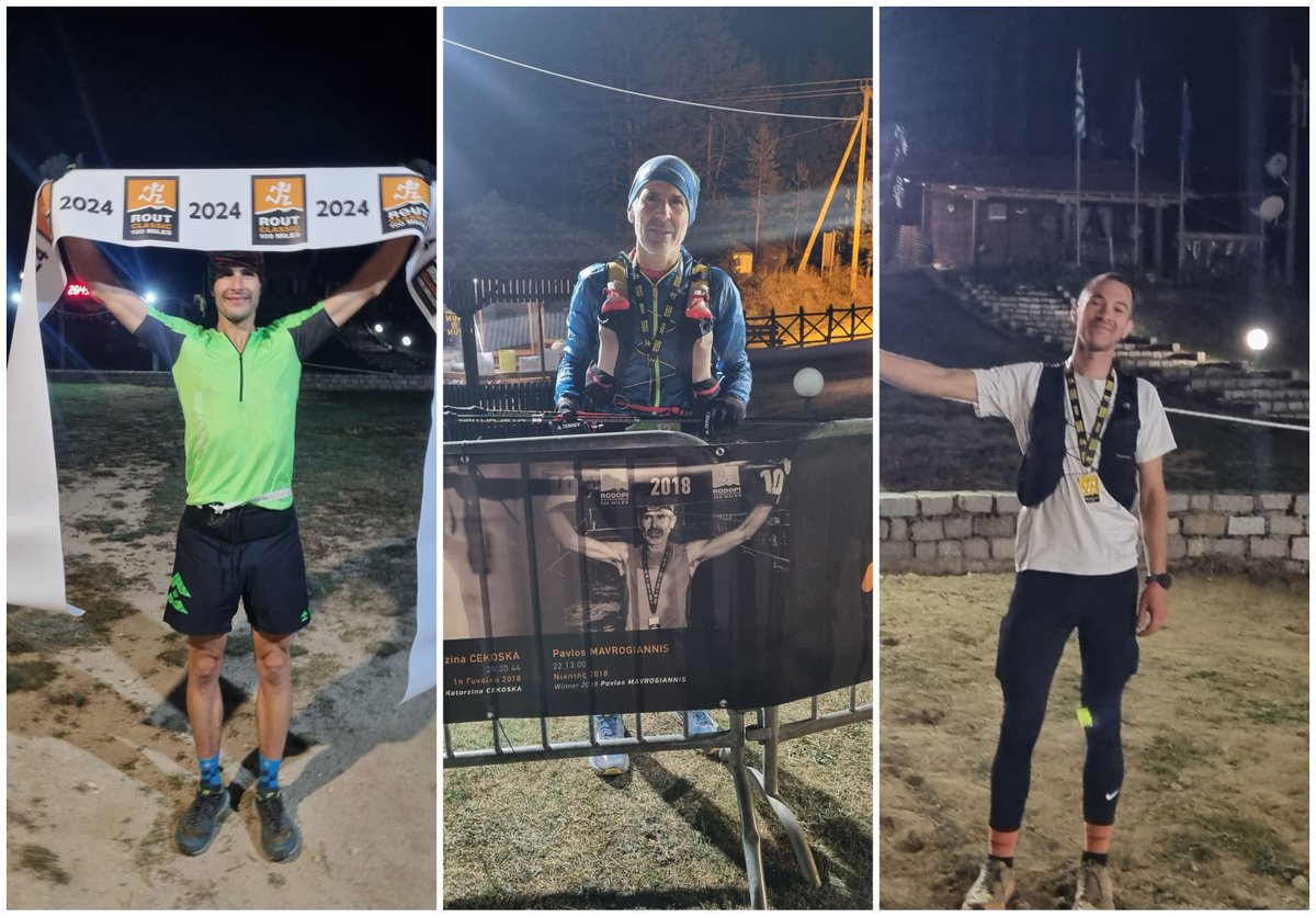 O Παναγιώτης Παναρίτης μεγάλος νικητής του ROUT CLassic 100 miles 2024! ---> advendure.com/index.php/diaf…

#mountainrunning #ultratrail #rodopi #rout #routclassic100miles
