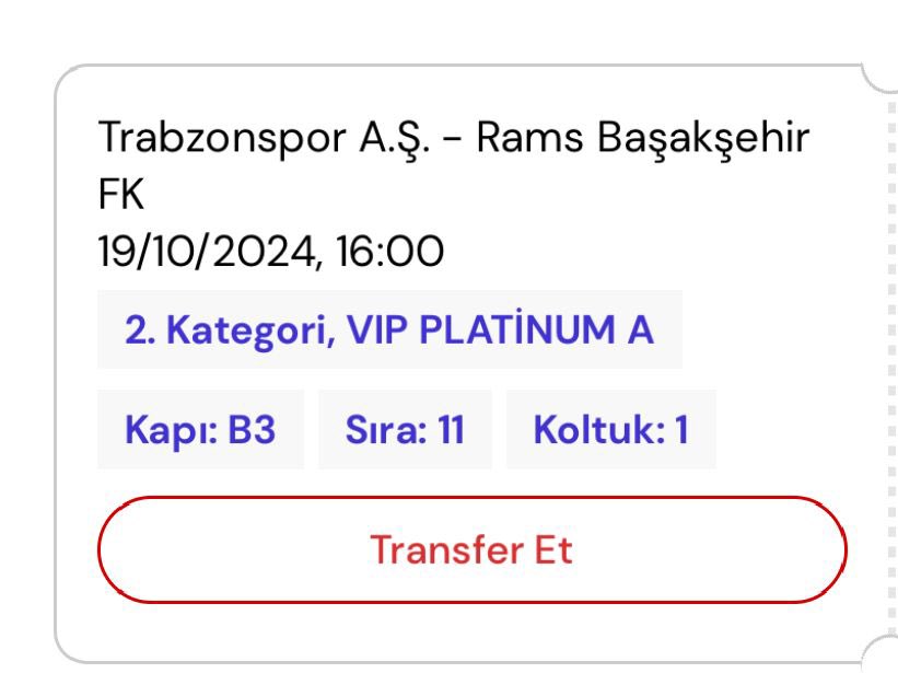Saat 13:00’e kadar <a href="/guverteneta/">Güverte Neta</a> hesabını takip edenler arasından 1 kişiye Trabzonspor - Başakşehir maçına VIP bilet devredilecektir.