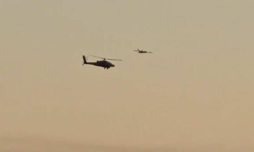 Intel_Sky's tweet photo. #Intelsky #OSINT Analysis: Hezbollah Drone Size Estimation

Using image analysis, we estimated the size of a Hezbollah drone that allegedly targeted Netanyahu's residence in Caesarea, south of Tel Aviv. The Apache (18m in length) measured 150 pixels, while the drone measured 40 pixels in the same image, giving a ratio of 0.267. The drone’s estimated length is approximately 4.8 meters.

Calculation: (40/150) x 18m = 4.8m

#Aviation #UAV #Hezbollah #MilitaryIntel #DroneAnalysis #Apache #OSINT #Israel
