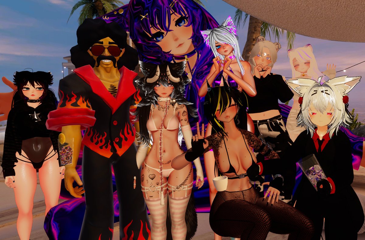 linkzvr's tweet image. Thank you all for the amazing B-Day stream! Thank you all for the gifts and hanging out with me in the stream and afterwards in VRChat!  I'm so lucky to be surrounded be such awesome cuties!💖💖💖💖💖